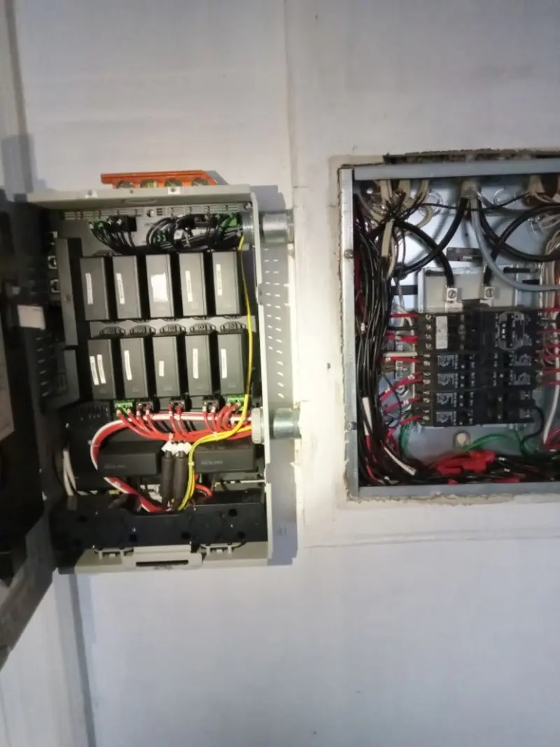 Electrical panel upgrade completed for Carbon Monoxide Detector Installation in East Allen